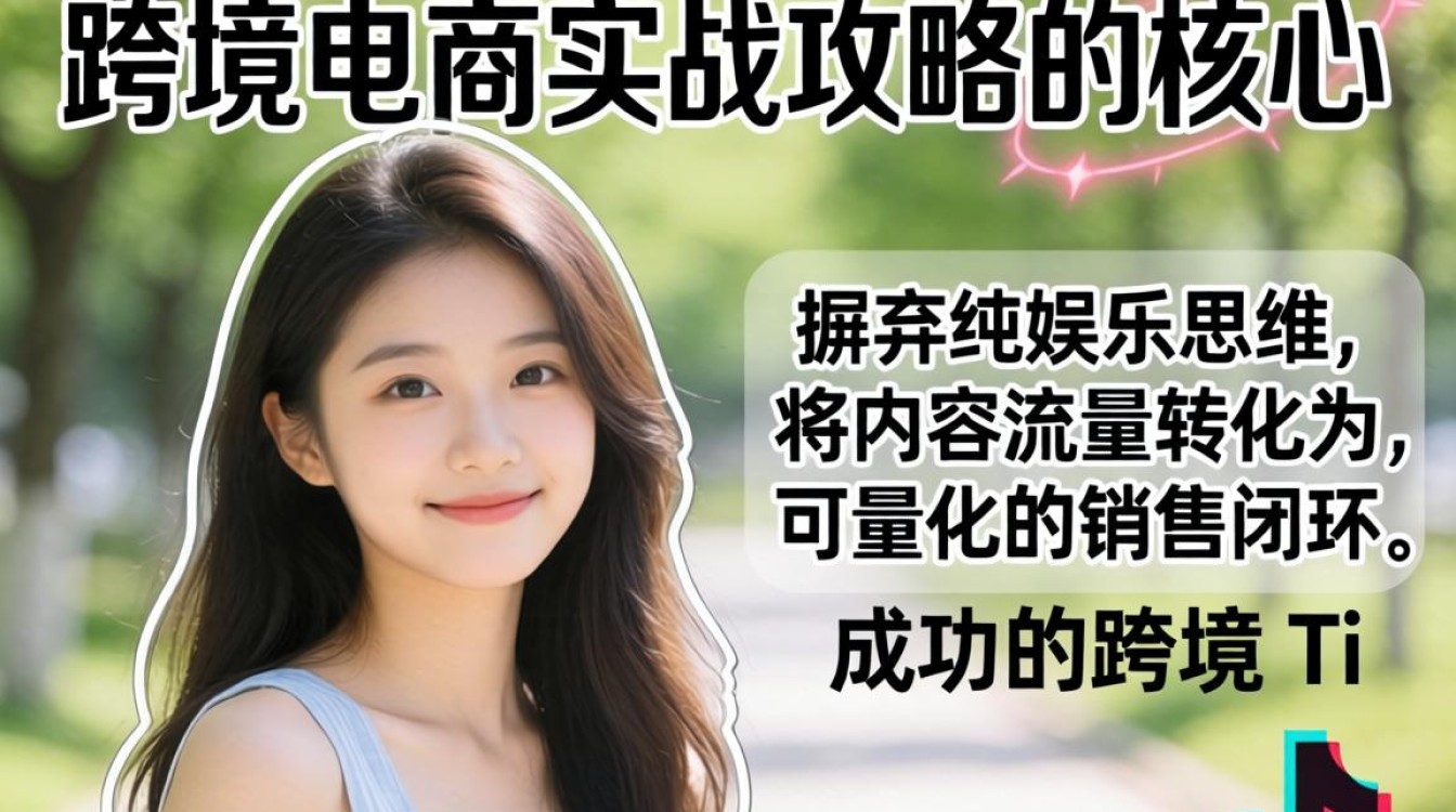 TikTok 里的小姐姐怎么做跨境电商
