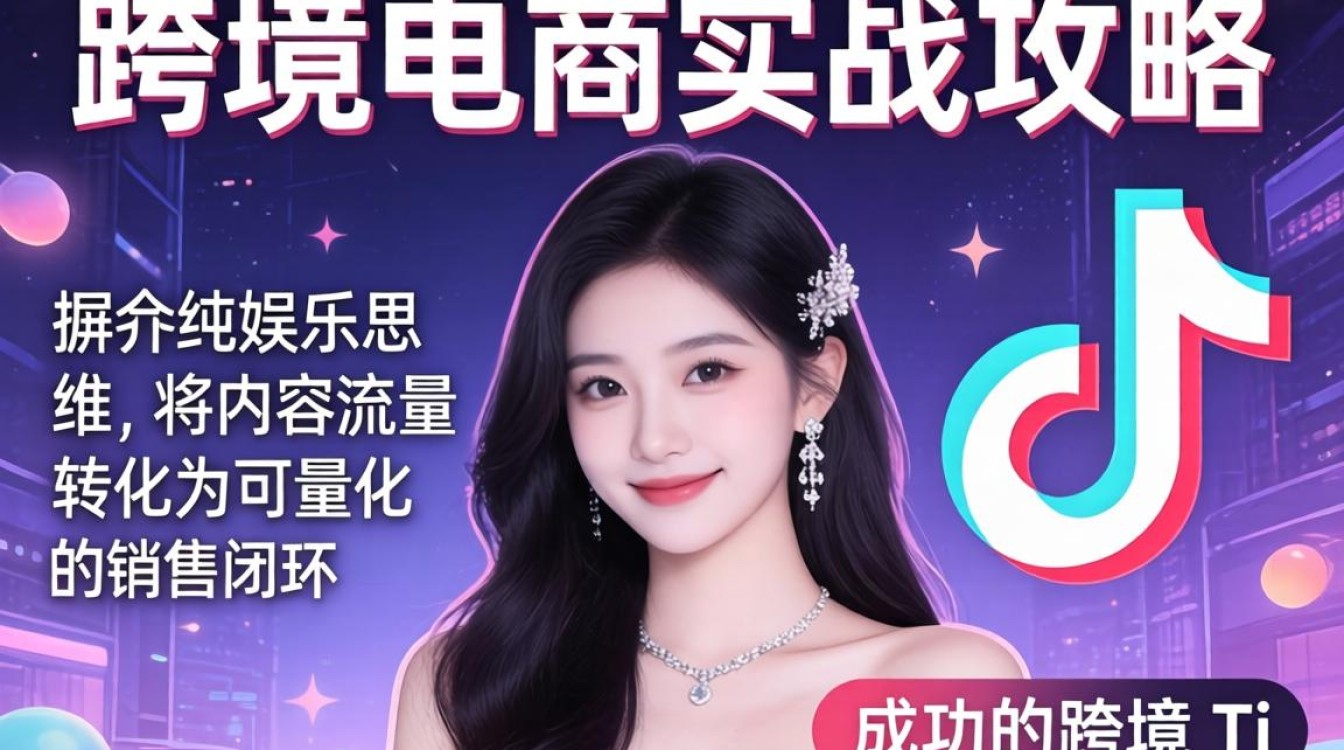 TikTok 里的小姐姐怎么做跨境电商