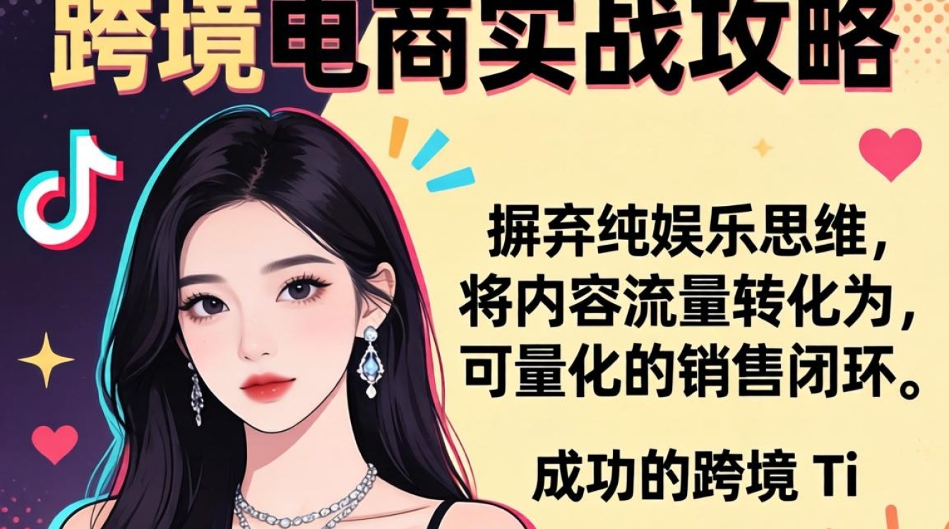 TikTok 里的小姐姐怎么做跨境电商