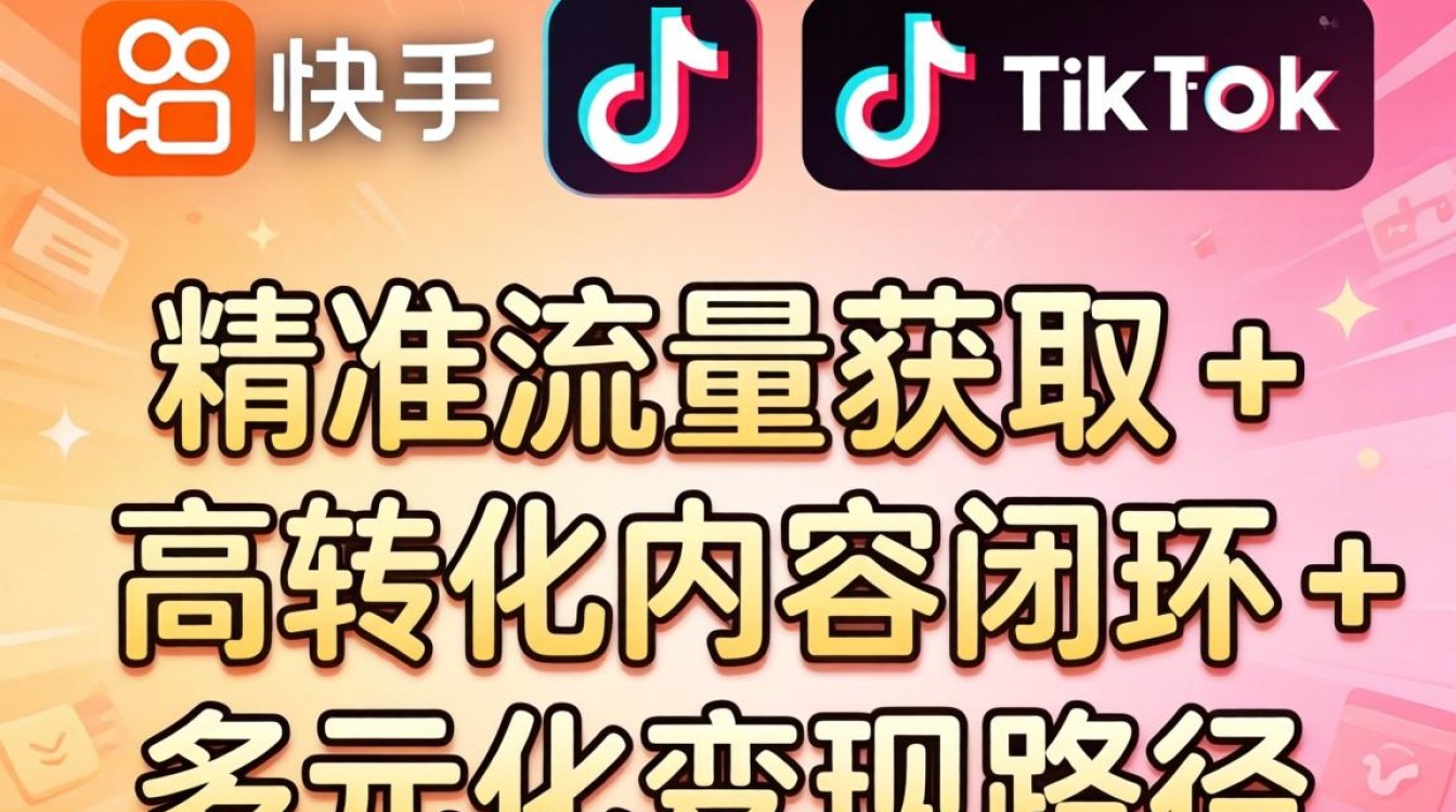 快手抖音TikTok版本下载变现方法新手必看