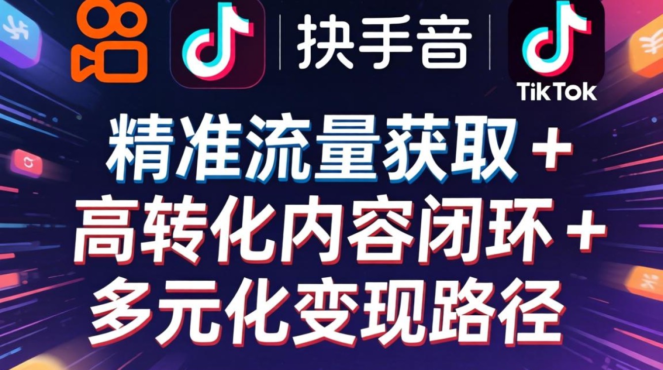 快手抖音TikTok版本下载变现方法新手必看