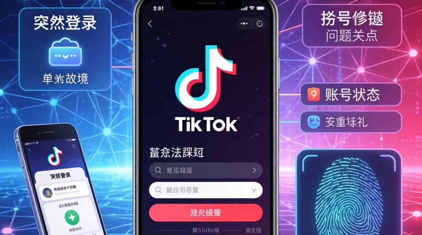 TikTok 突然登不上怎么办