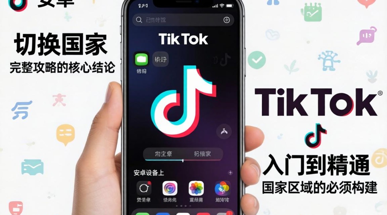 TikTok 安卓切换国家怎么操作