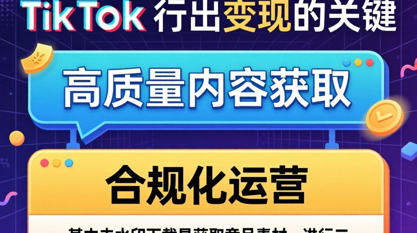 TikTok 怎么下载去水印?TikTok 去水印软件下载,出海变现完整教程 TikTok 怎么下载去水印