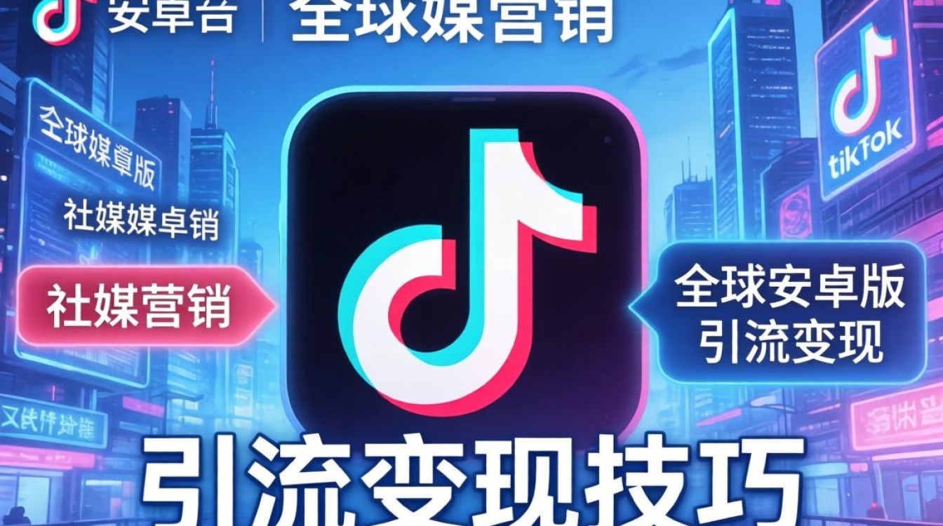 社媒营销全球安卓版tiktok引流变现技巧