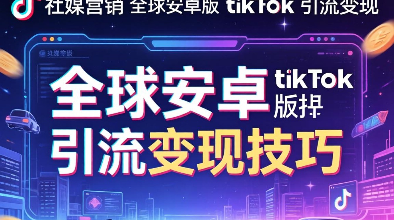 社媒营销全球安卓版tiktok引流变现技巧
