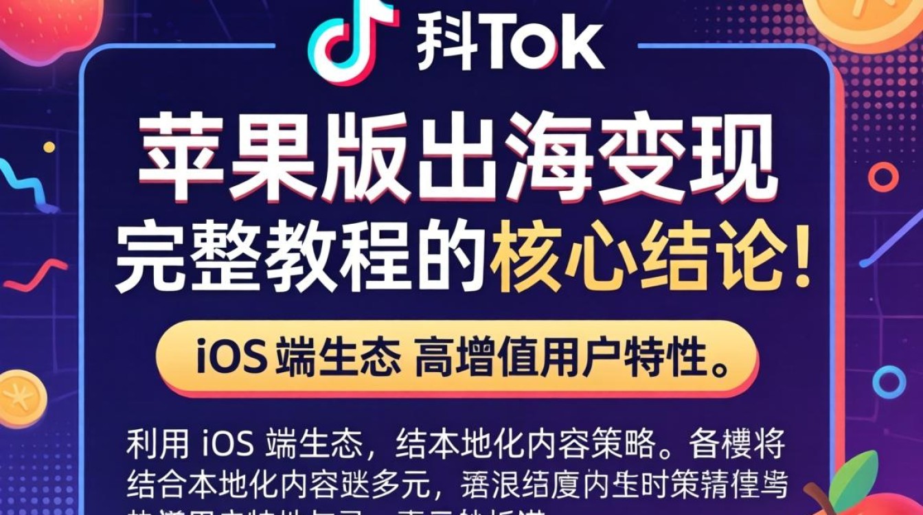 抖音TikTok苹果版出海变现完整教程