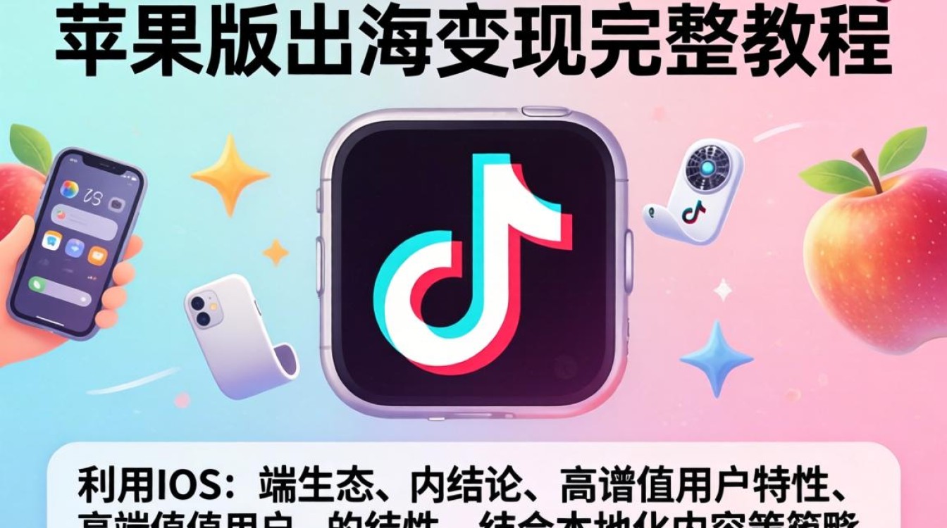 抖音TikTok苹果版出海变现完整教程