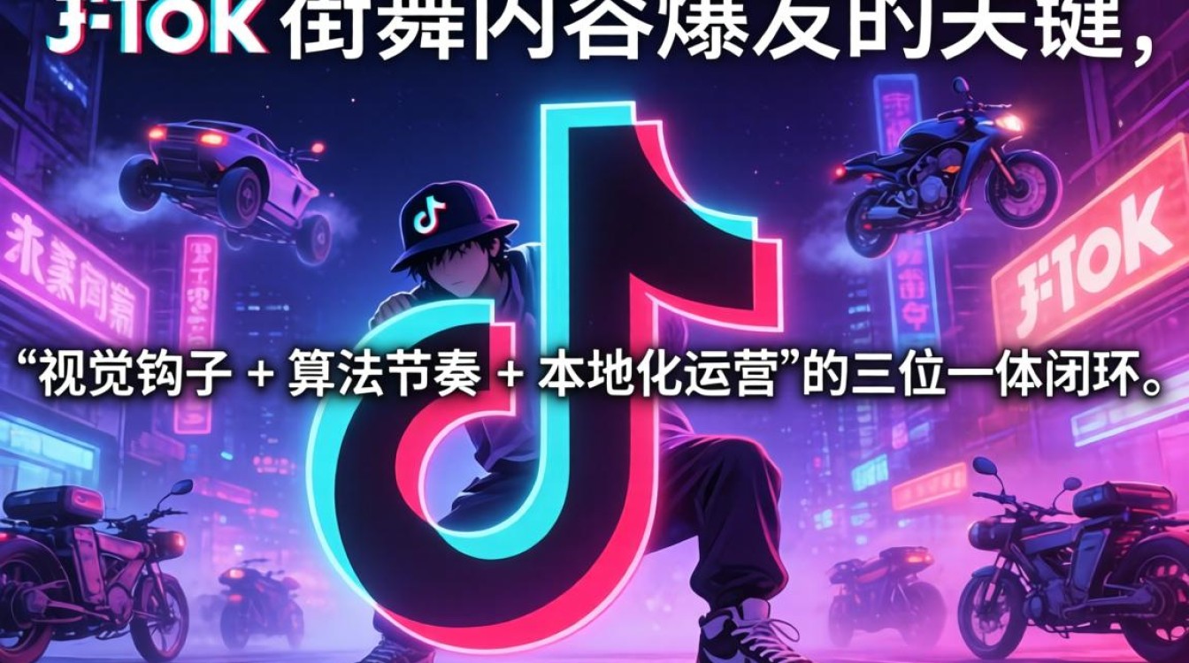 TikTok 街舞视频教学视频运营实操教程