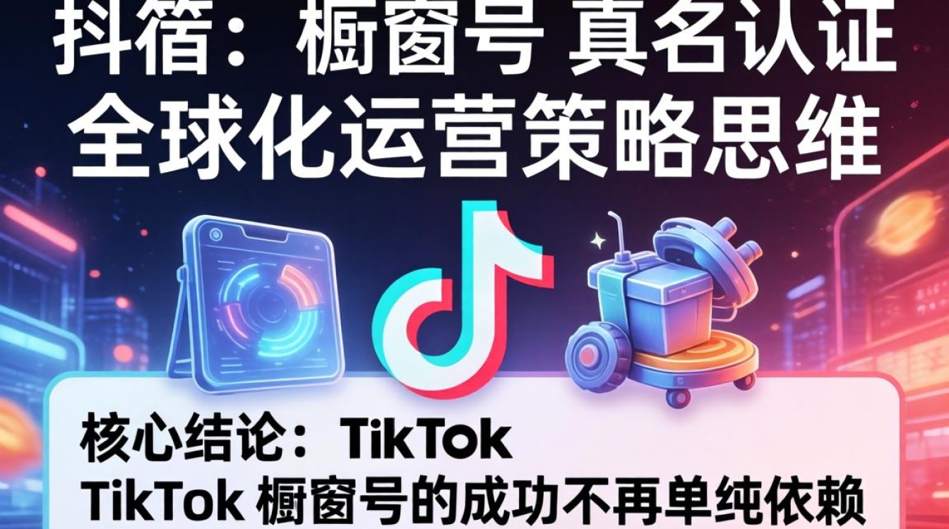 TikTok 橱窗号实名认证流程及全球运营策略