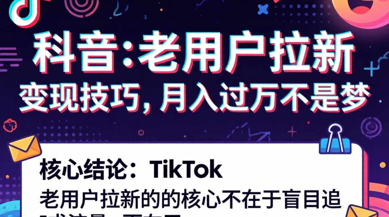 TikTok 老用户拉新变现技巧