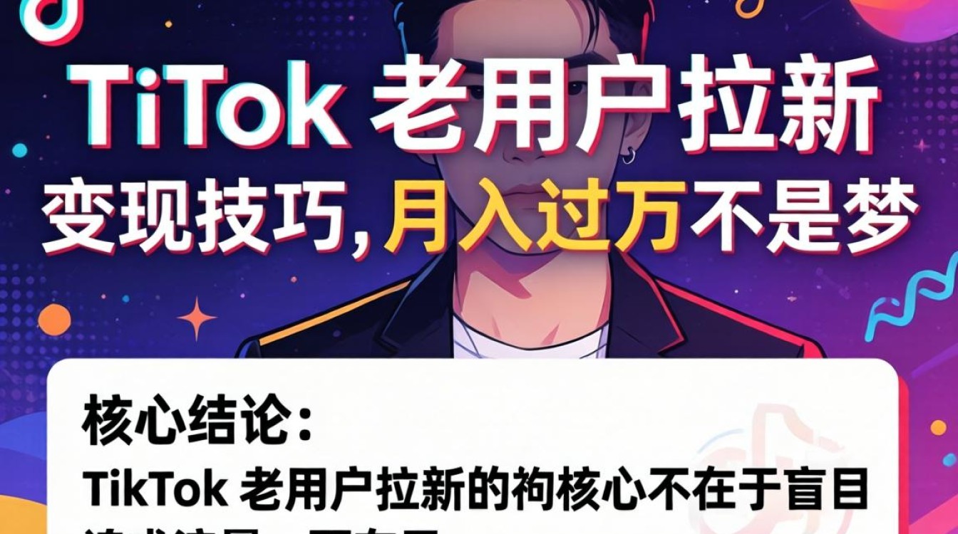 TikTok 老用户拉新变现技巧