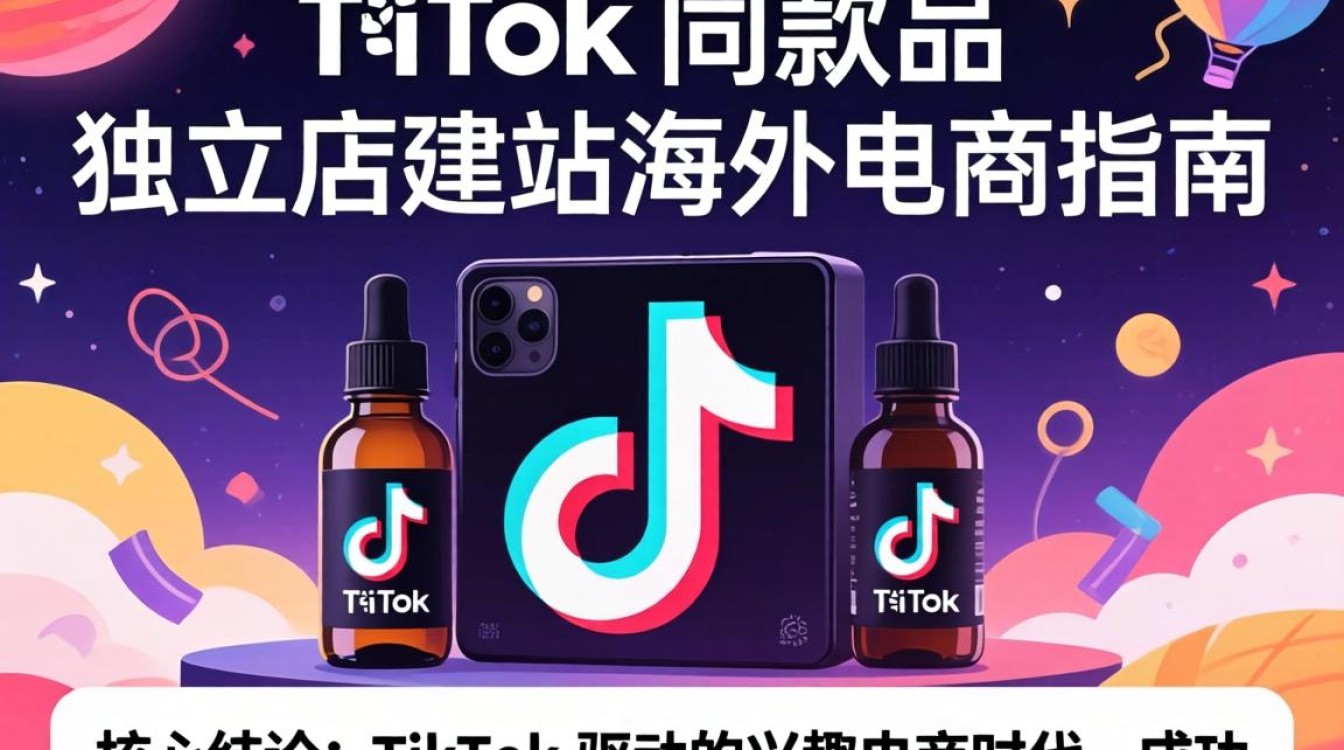 TikTok 发同款品独立站建站海外电商指南