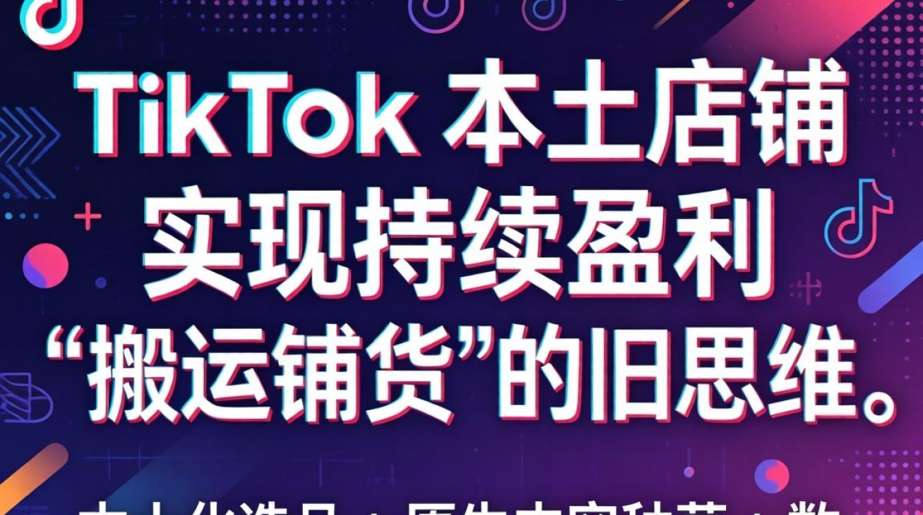 TikTok 本土店铺运营思路是什么