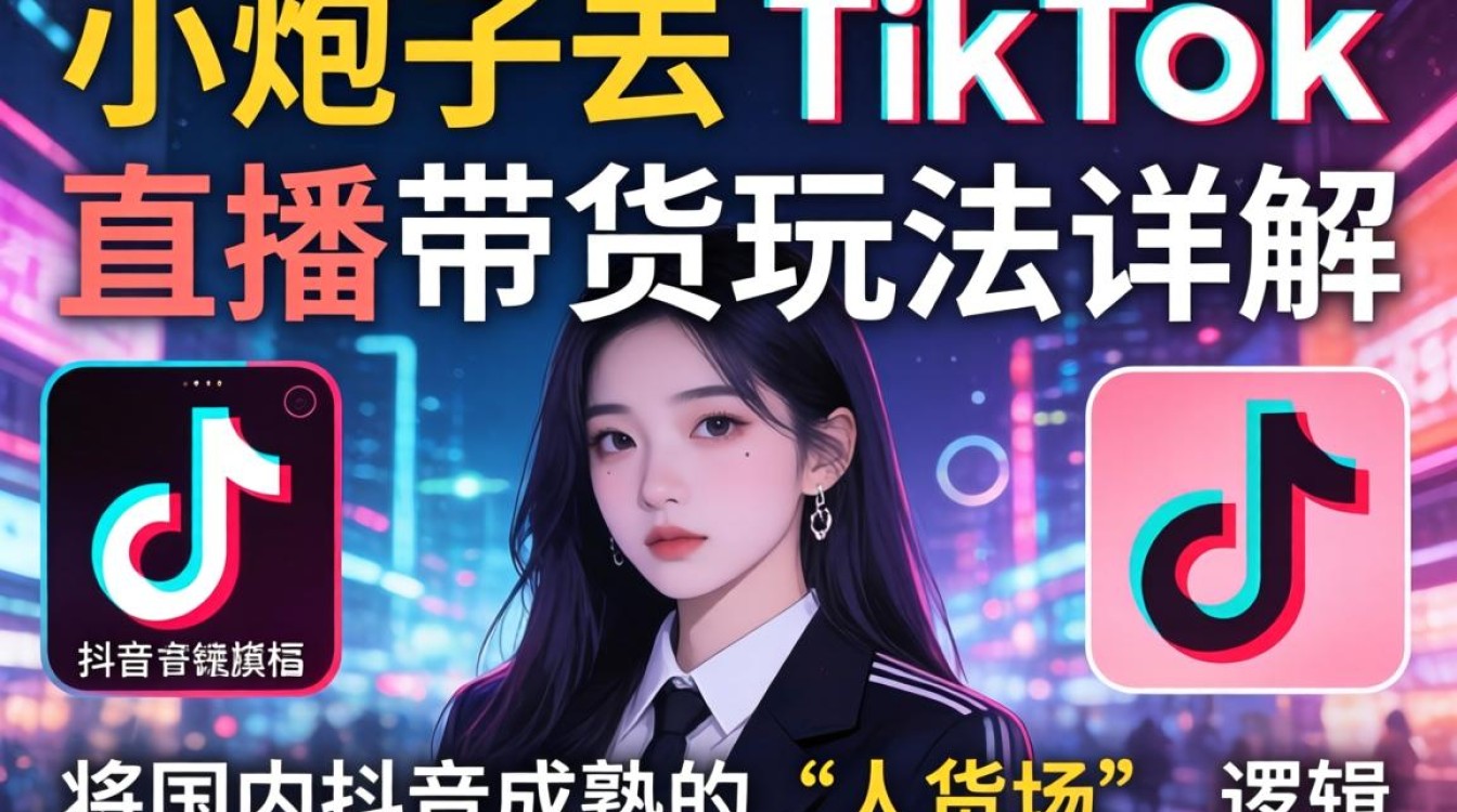 抖音小炮子去TikTok直播带货玩法详解,TikTok直播带货怎么操作? 抖音小炮子去TikTok直播带货玩法详解