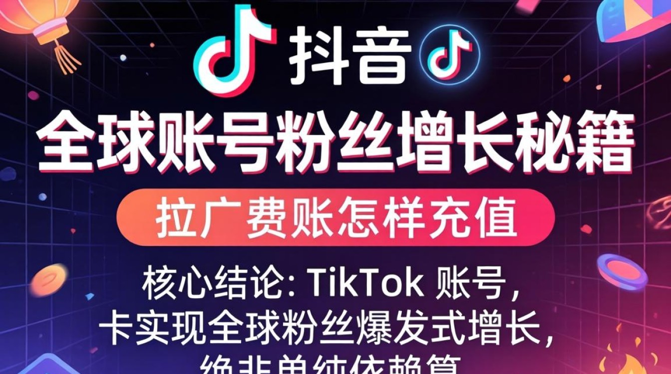 TikTok 推广费怎样充值?全球账号粉丝增长秘籍与充值技巧 全球账号粉丝增长秘籍与充值技巧