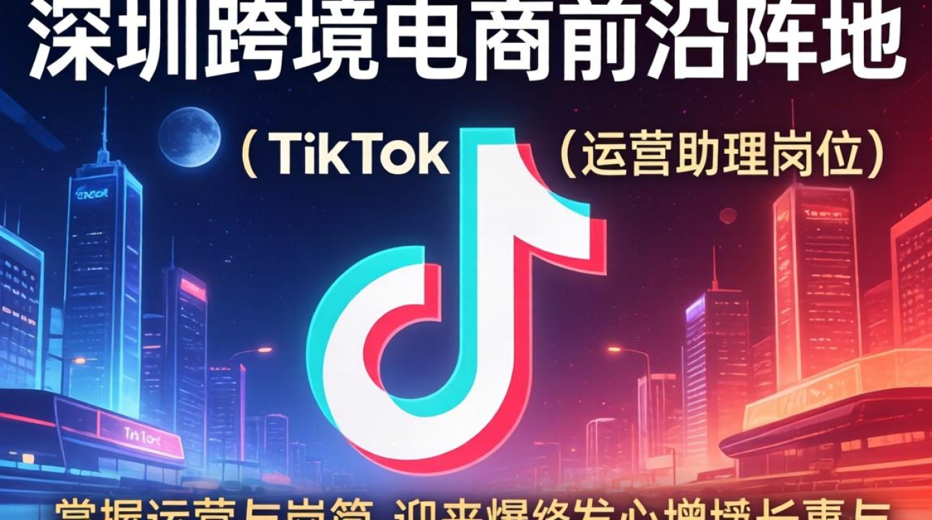 TikTok 运营助理招聘深圳月入过万