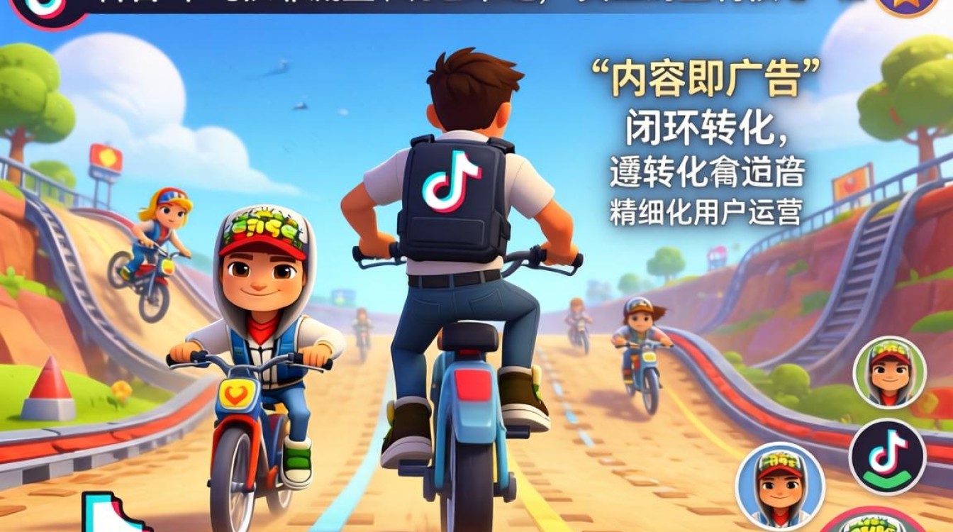 TikTok 跑酷游戏赛道怎么做