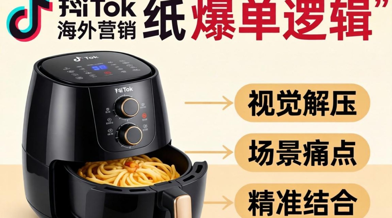 TikTok 空气炸锅纸 出海内容创作技巧