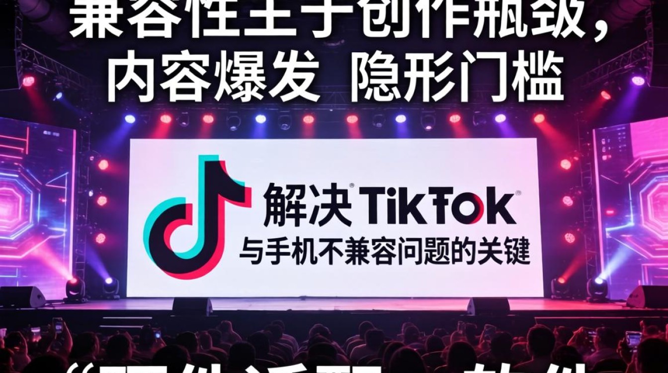 TikTok 手机不兼容内容创作技巧
