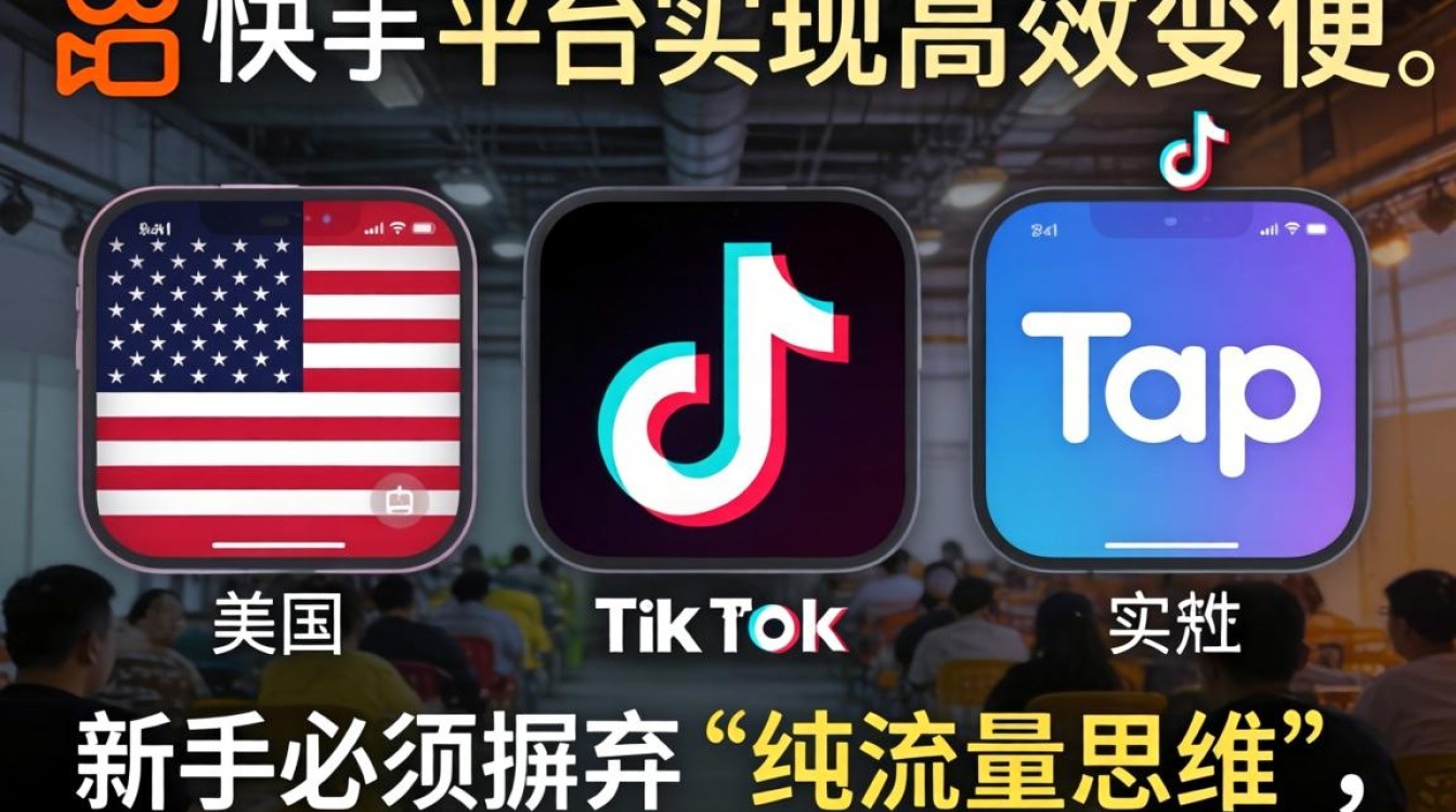 快手美国TikTok半托管变现方法新手必看