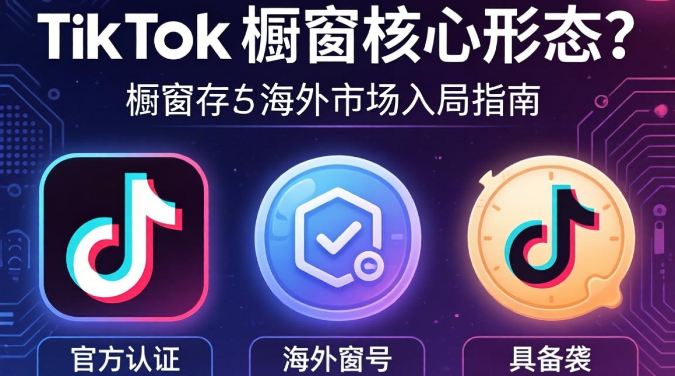 TikTok 橱窗号有哪些类型