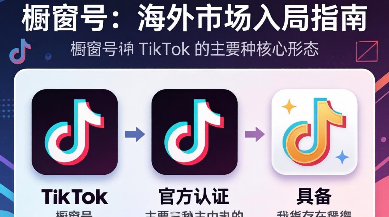 TikTok 橱窗号有哪些类型