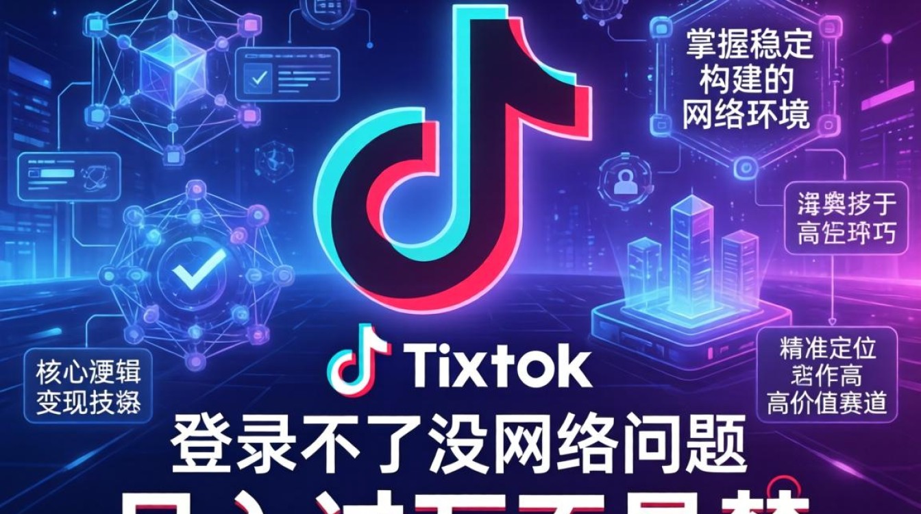 TikTok 登录不了没网络怎么办