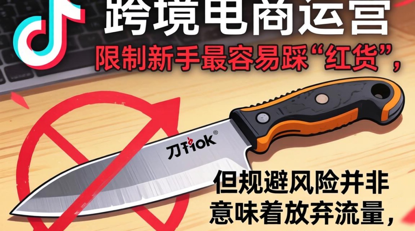 TikTok 刀具发货限制及内容创作技巧