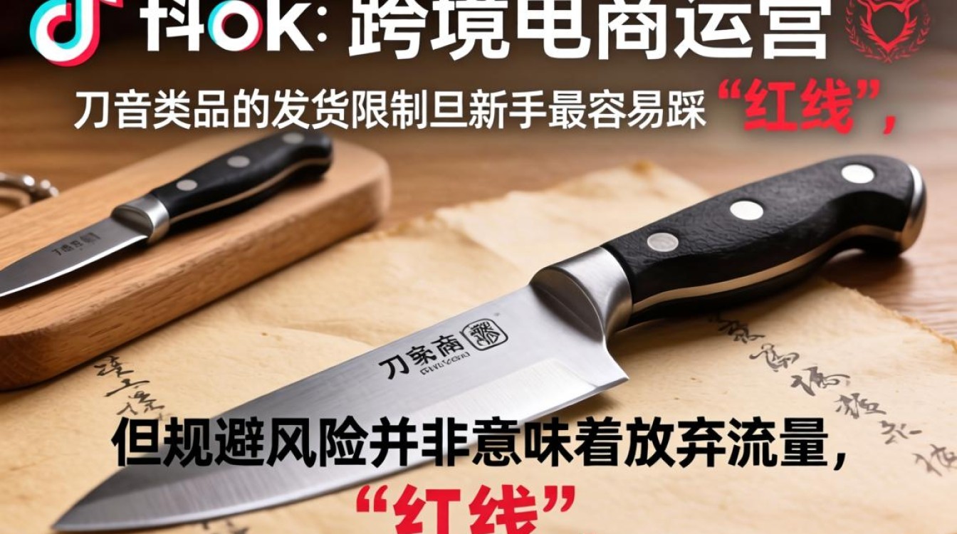 TikTok 刀具发货限制及内容创作技巧