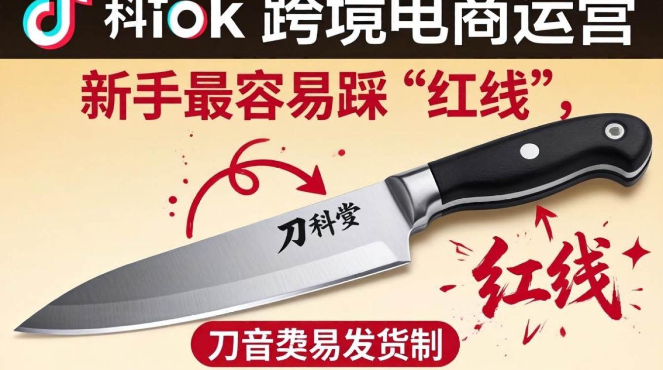 TikTok 刀具发货限制及内容创作技巧