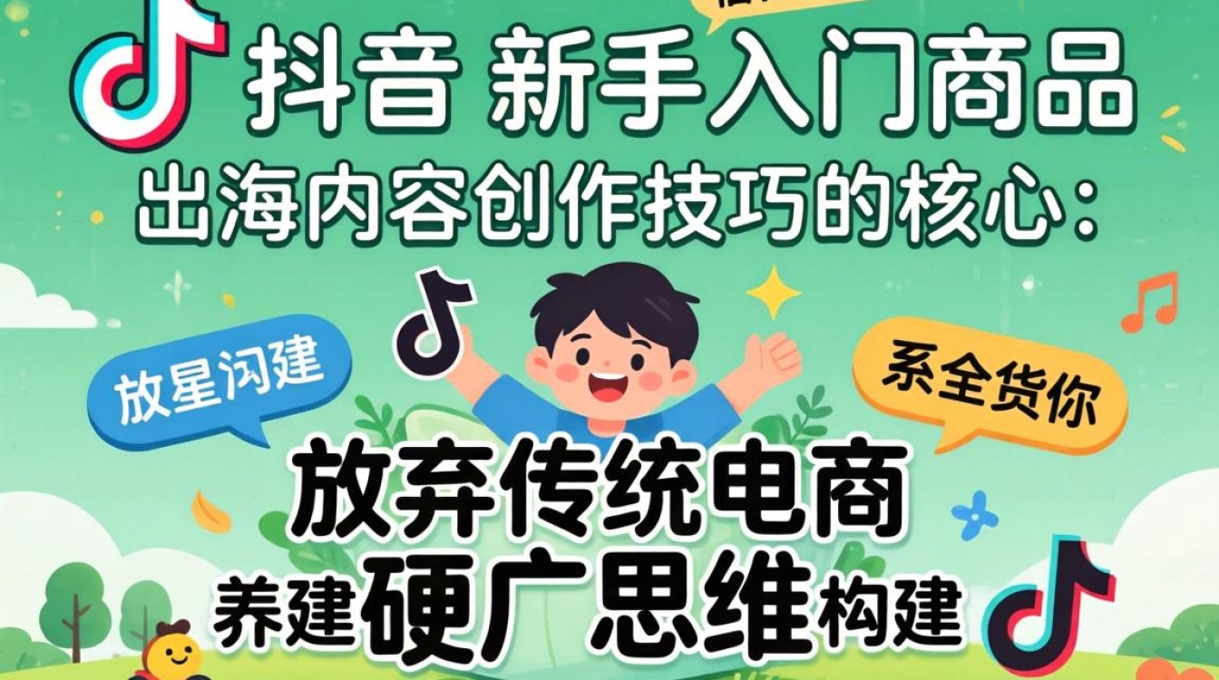 TikTok 新手入门商品出海内容创作技巧