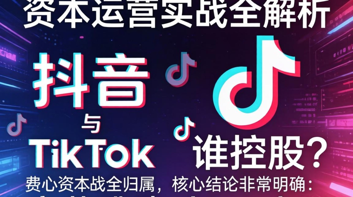 抖音和 TikTok 谁控股