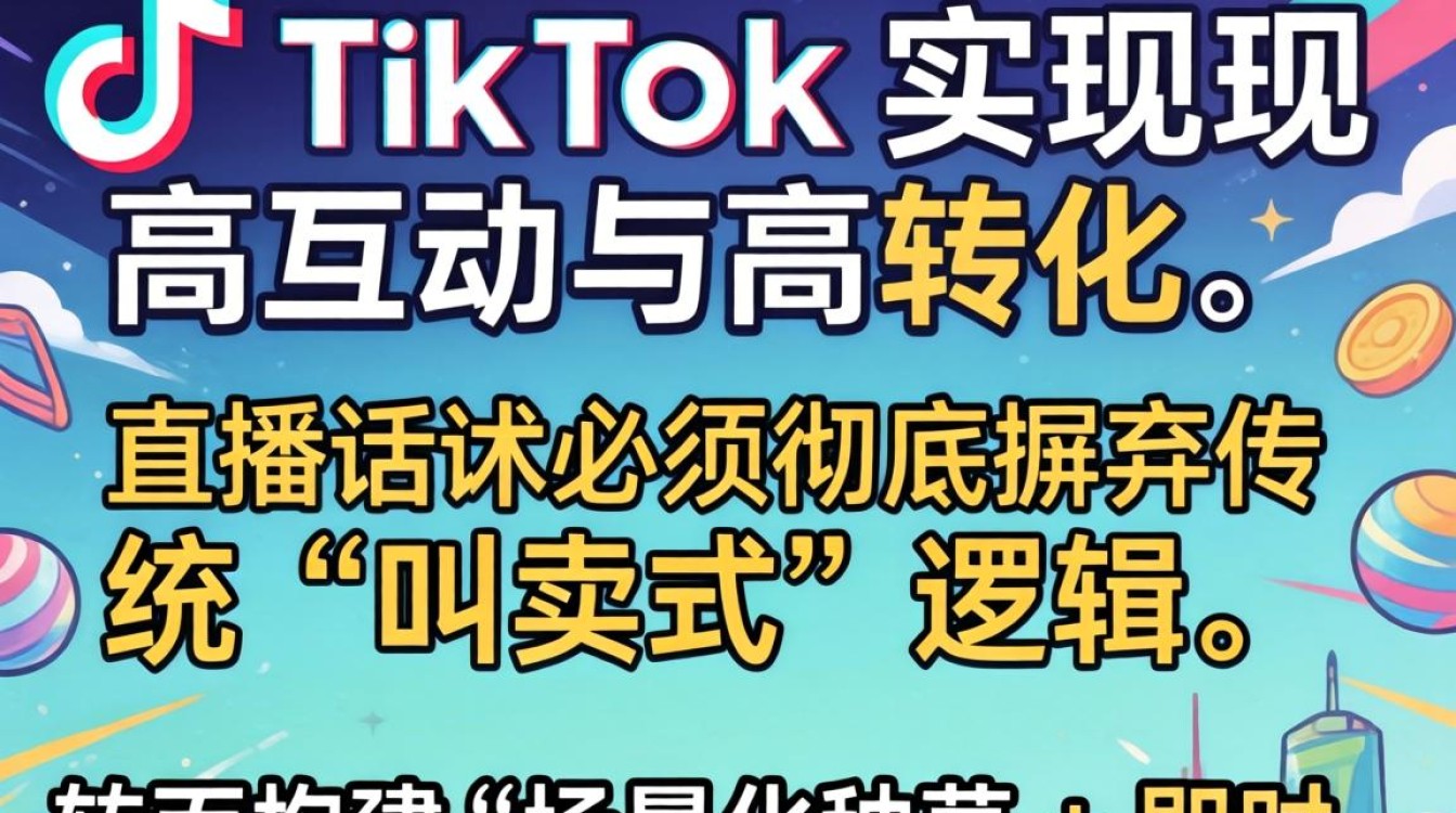 直播话术怎么可以上到tiktok 提升互动转化