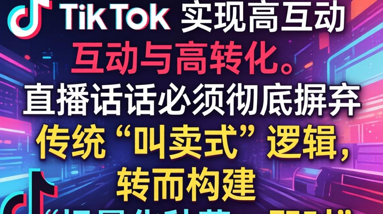 直播话术怎么可以上到tiktok 提升互动转化