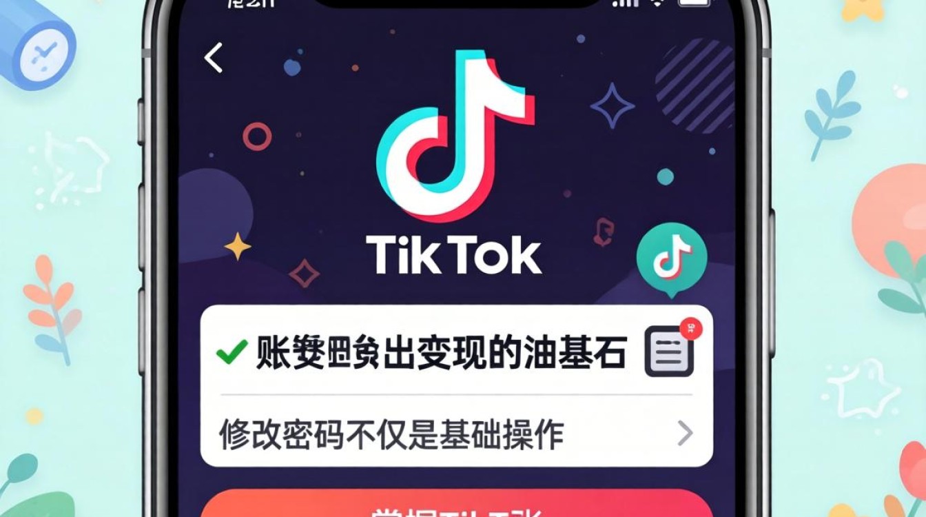 TikTok 怎么修改密码步骤