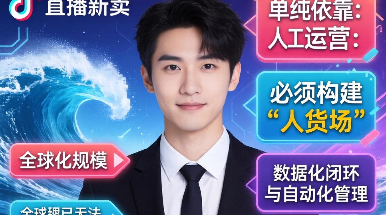 直播带货芯出海tiktok管理系统实战技巧教程