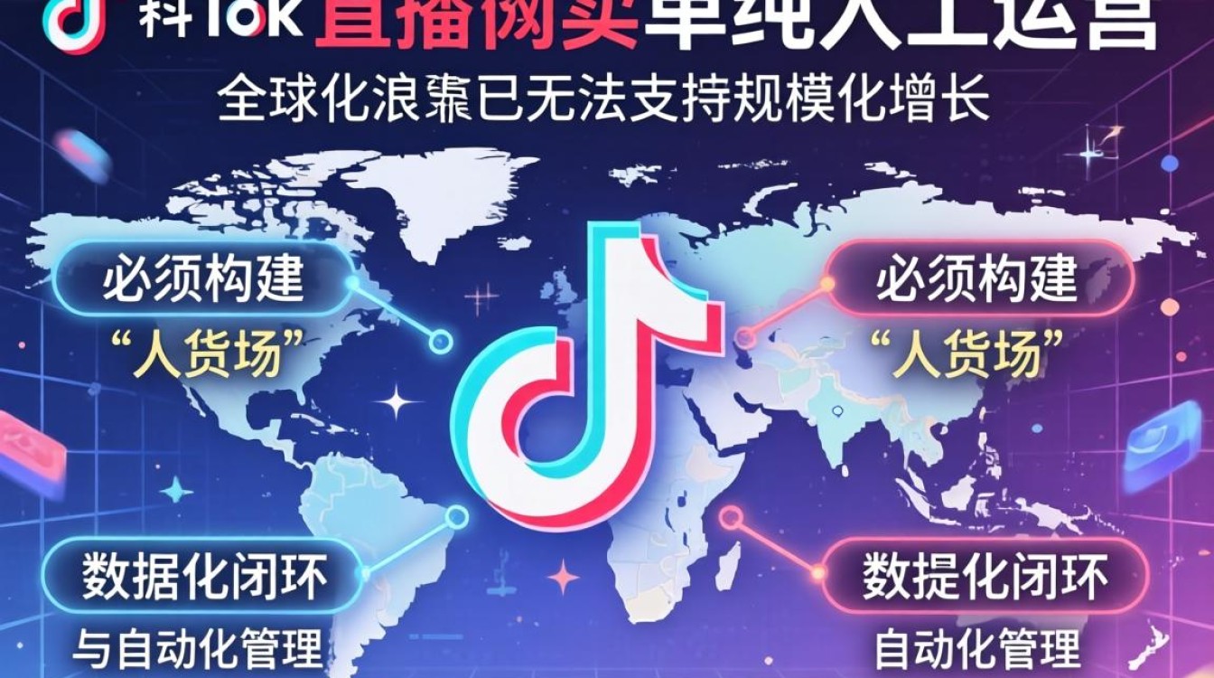 直播带货芯出海tiktok管理系统实战技巧教程