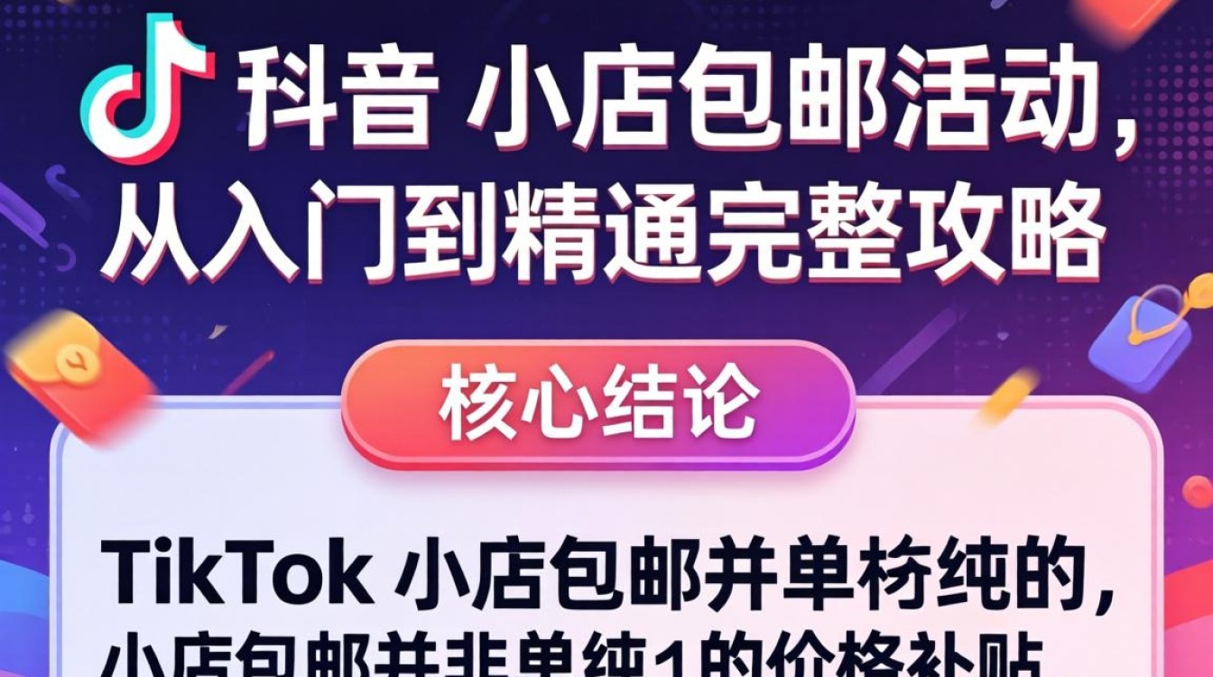 TikTok 小店包邮活动从入门到精通