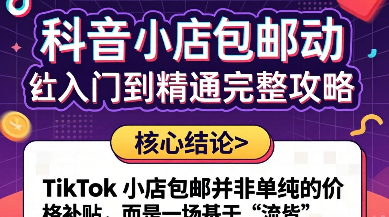TikTok 小店包邮活动从入门到精通