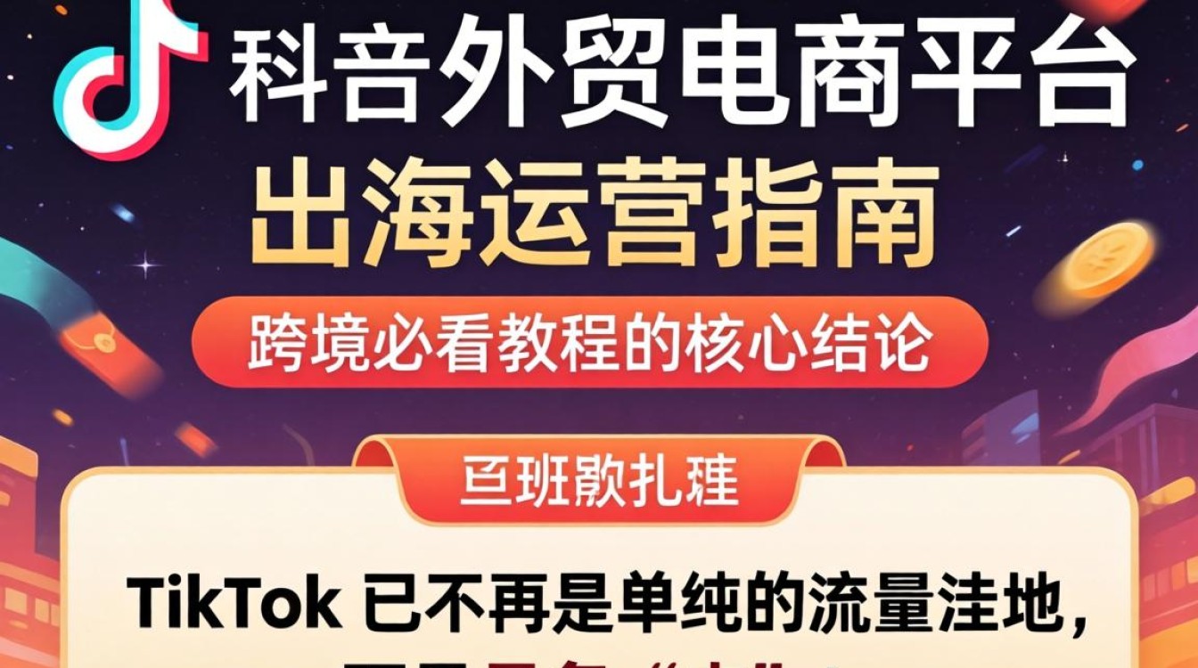 TikTok 外贸电商平台怎么运营