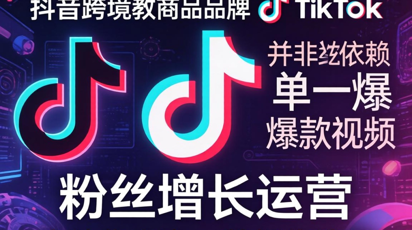 抖音跨境电商品牌 TikTok 粉丝增长运营秘籍