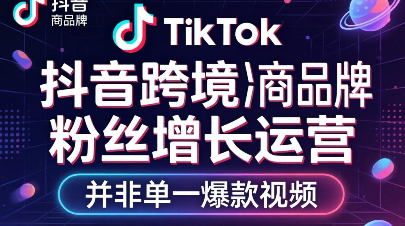 抖音跨境电商品牌 TikTok 粉丝增长运营秘籍