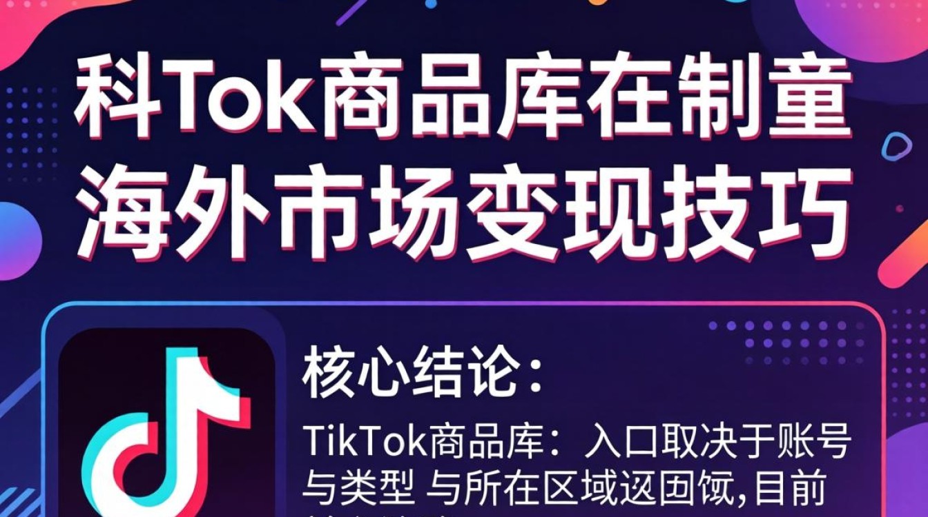 TikTok 商品库在哪里