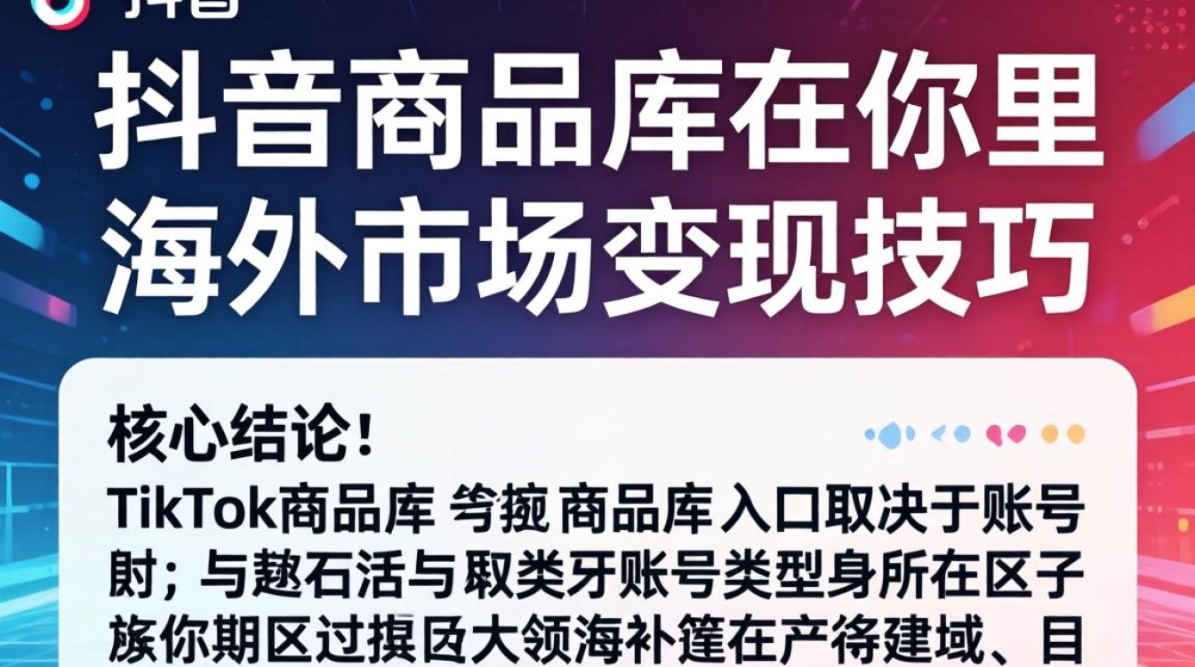 TikTok 商品库在哪里