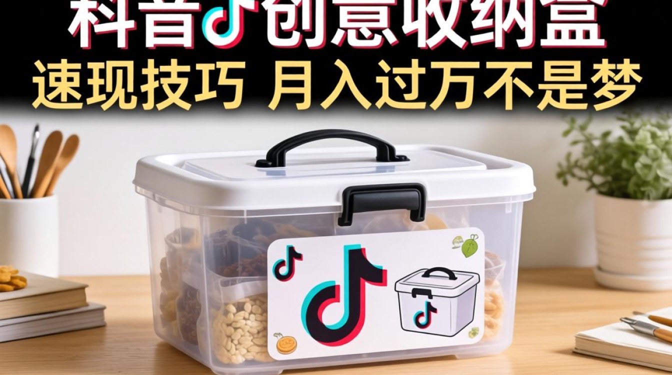 TikTok 创意收纳盒变现技巧月入过万
