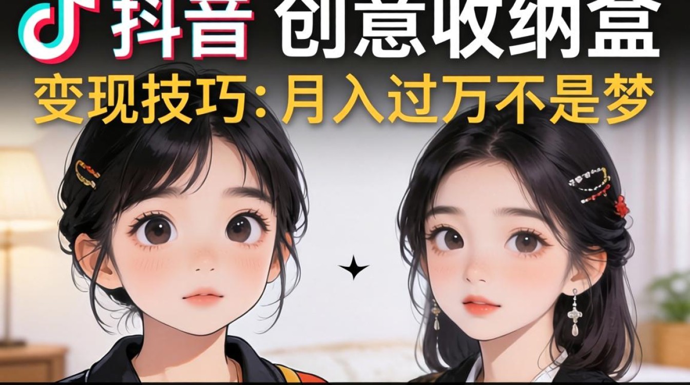 TikTok 创意收纳盒变现技巧月入过万