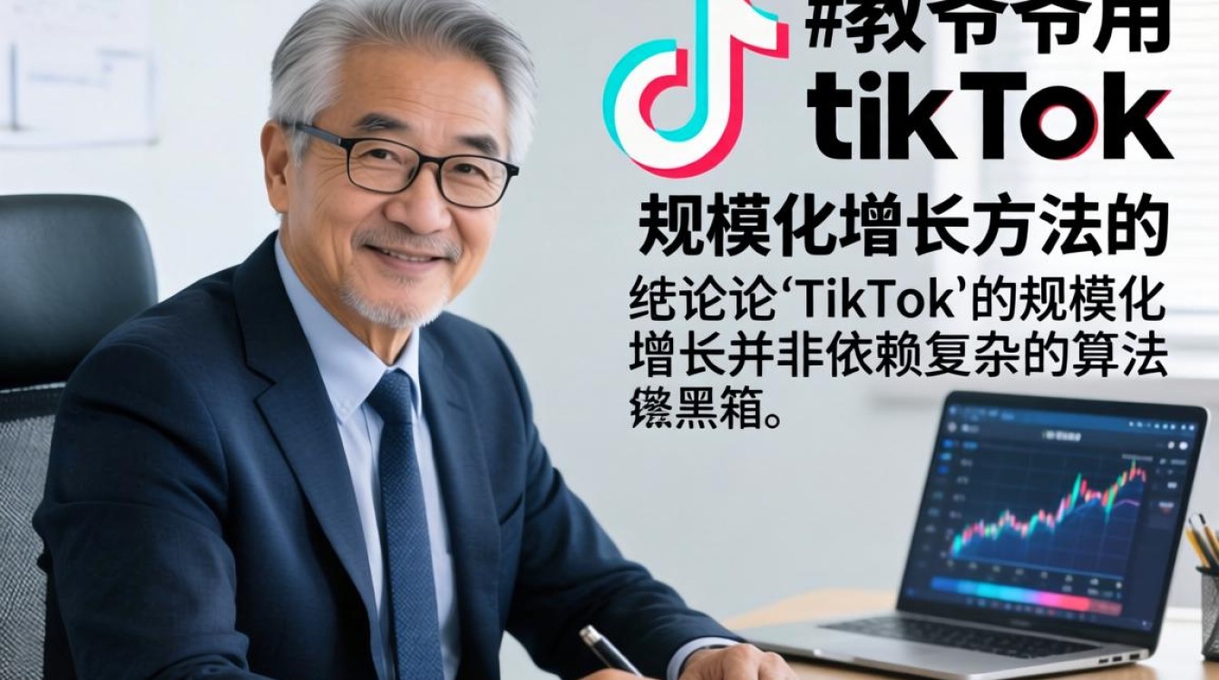 当你教爷爷用 TikTok 规模化增长方法