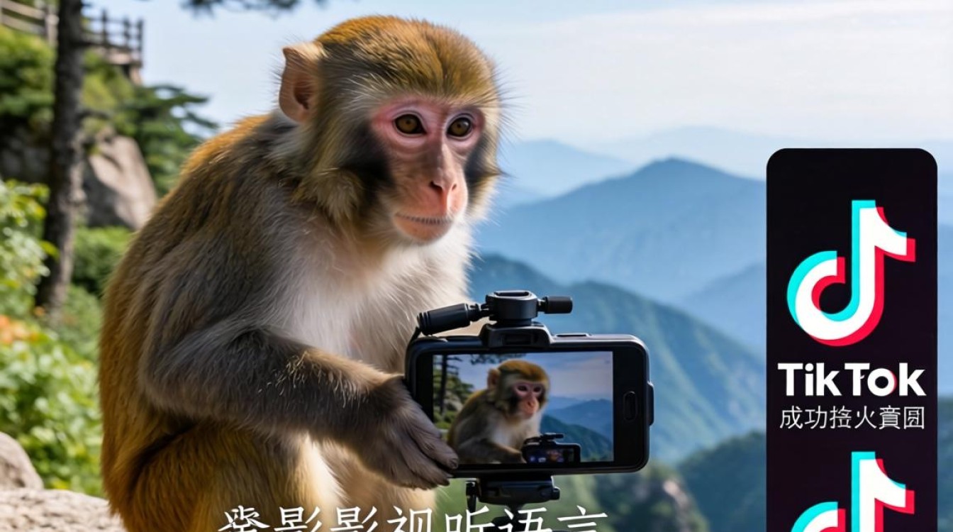 短视频制作峨眉山猴子tiktok怎么提升视频质量
