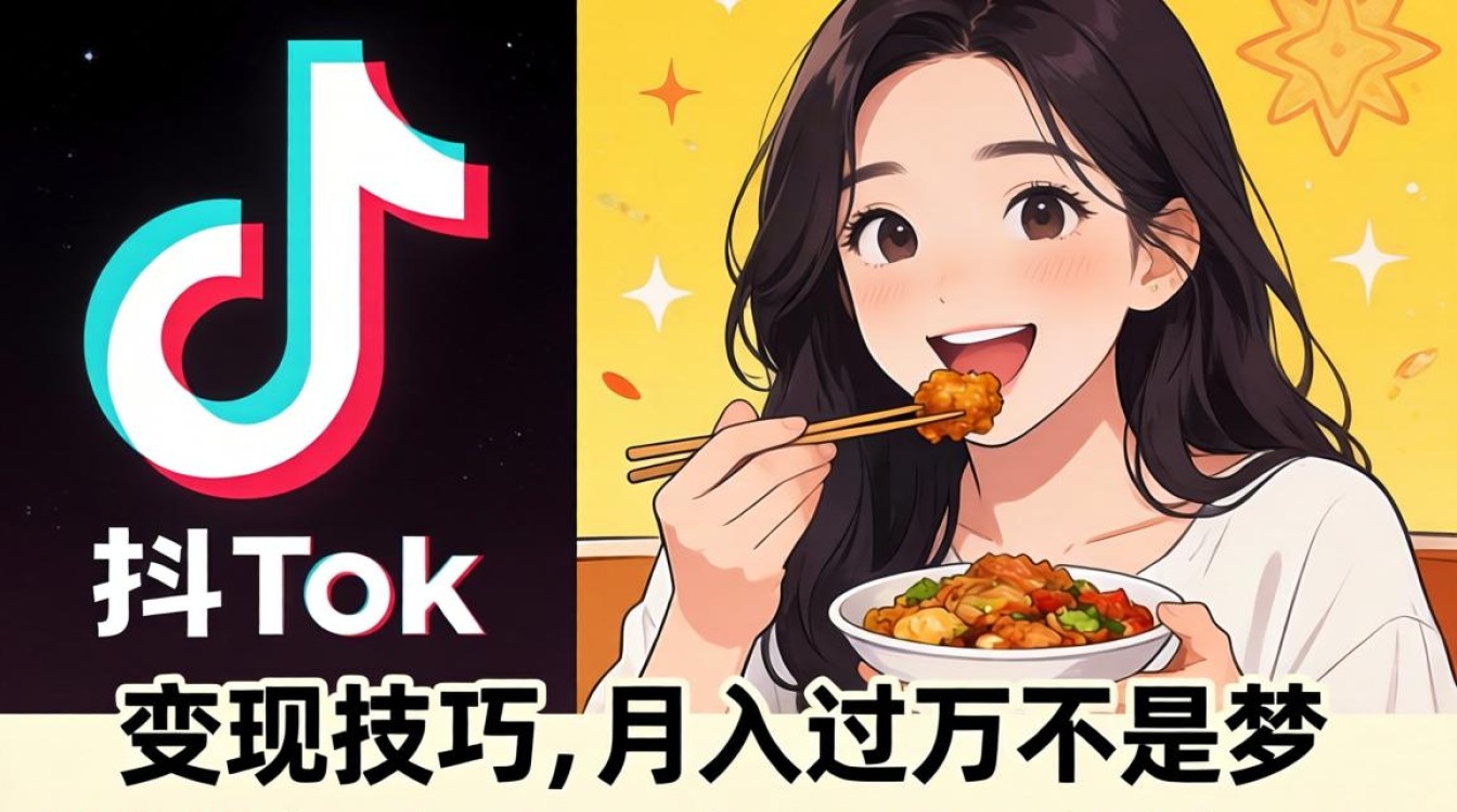 TikTok 喂朋友吃东西怎么变现
